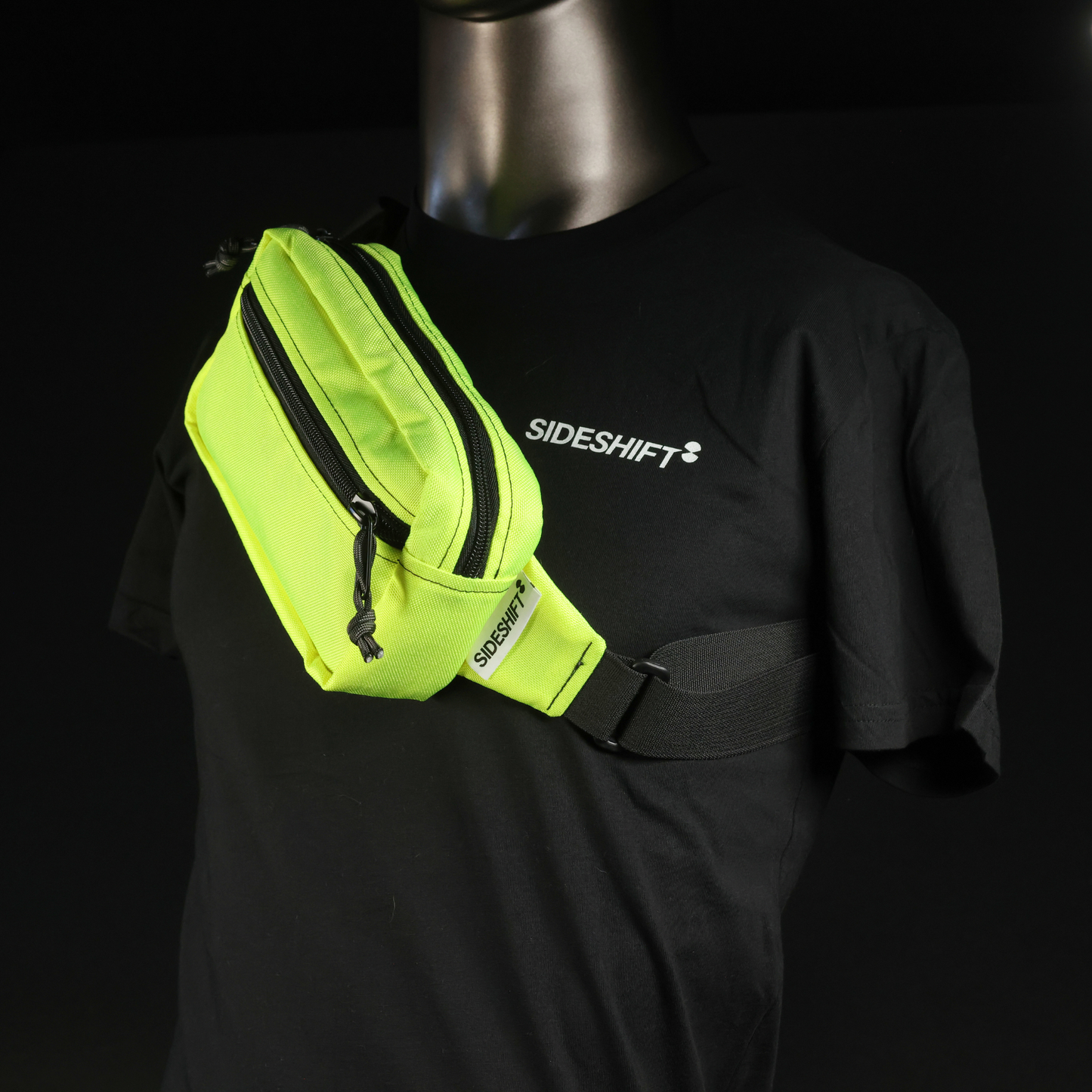 Waist Pack (Fluro Yellow/Black)