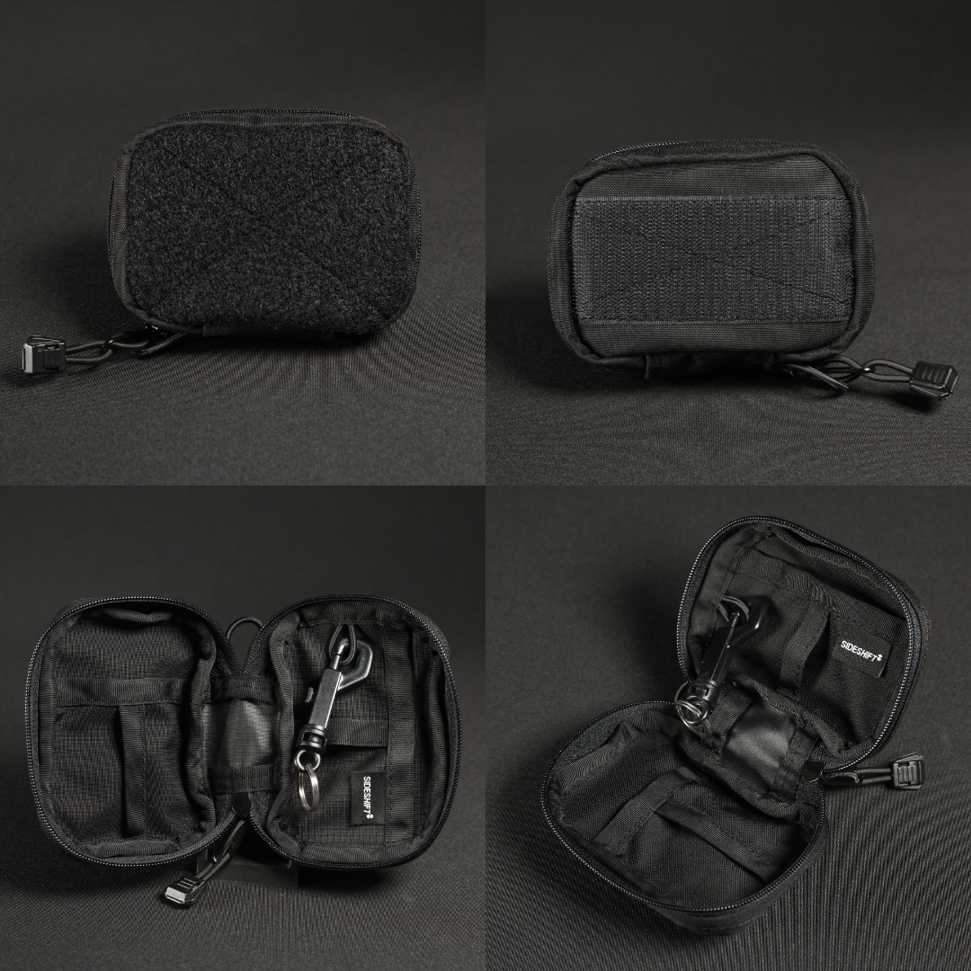 'Slider Burger' Micro EDC Pouch (Hook-Backed)
