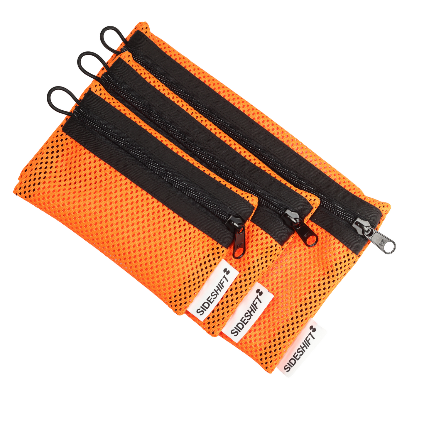 Mesh Zip-Up Pouches