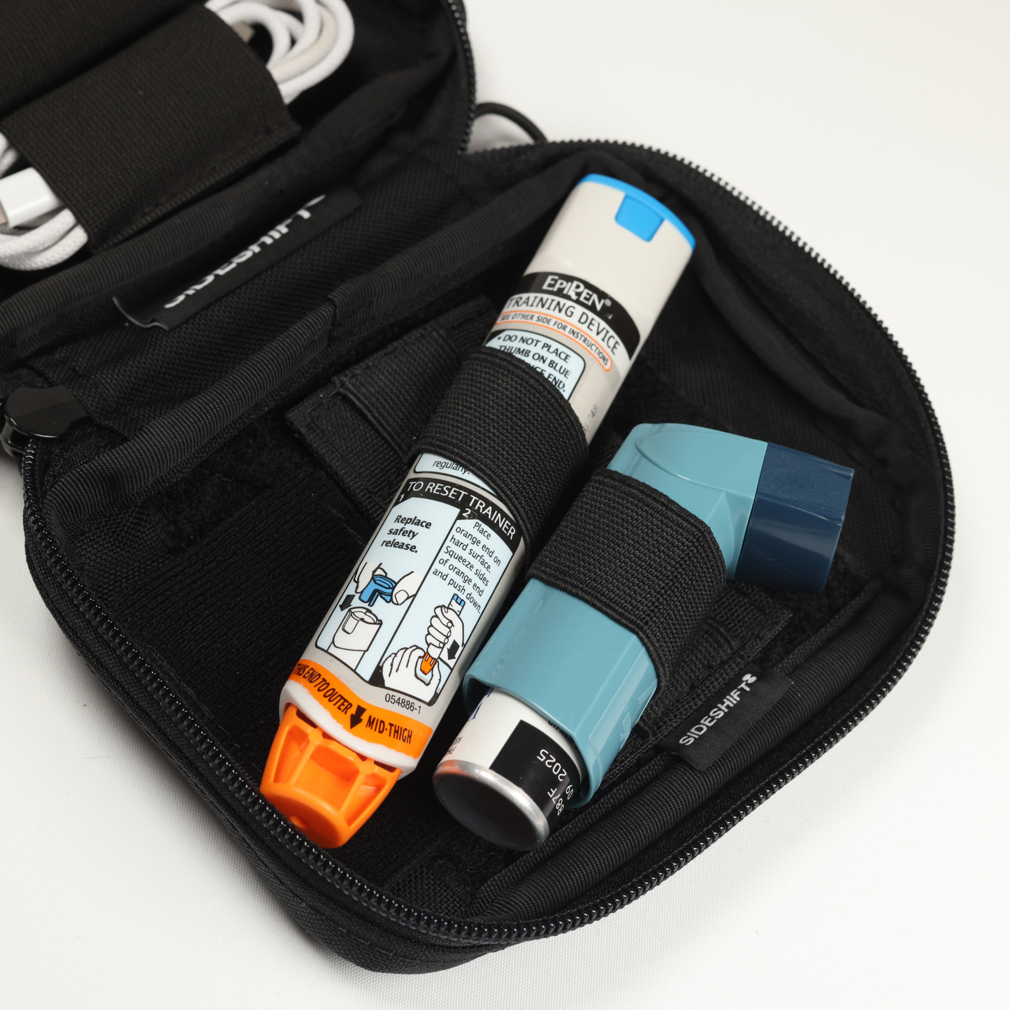 2-Channel Elastic EpiPen / Puffer Insert