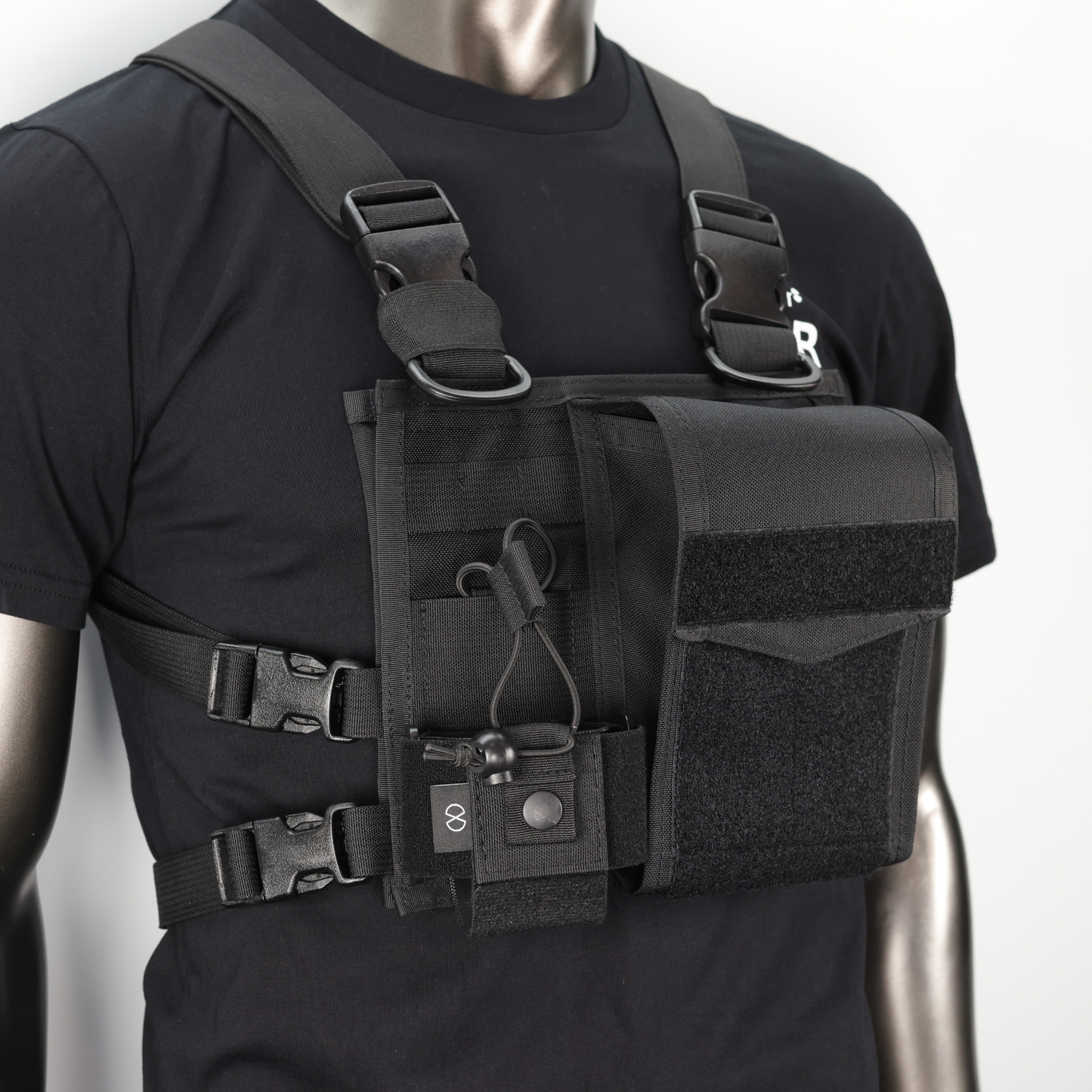 Chest Rig Type 2 (Black/Khaki)