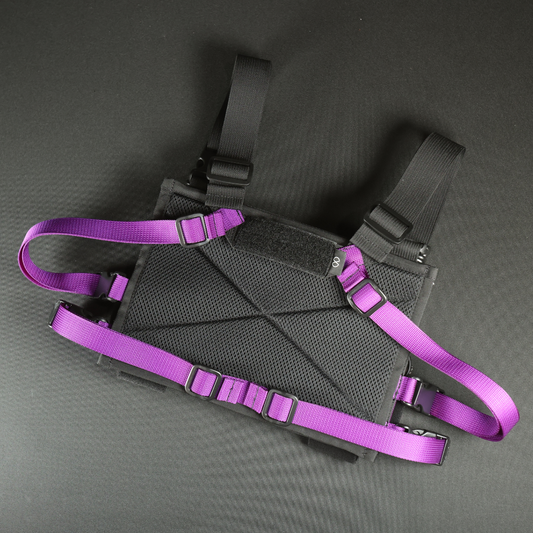 Chest Rig Type 3 (Black/Purple)