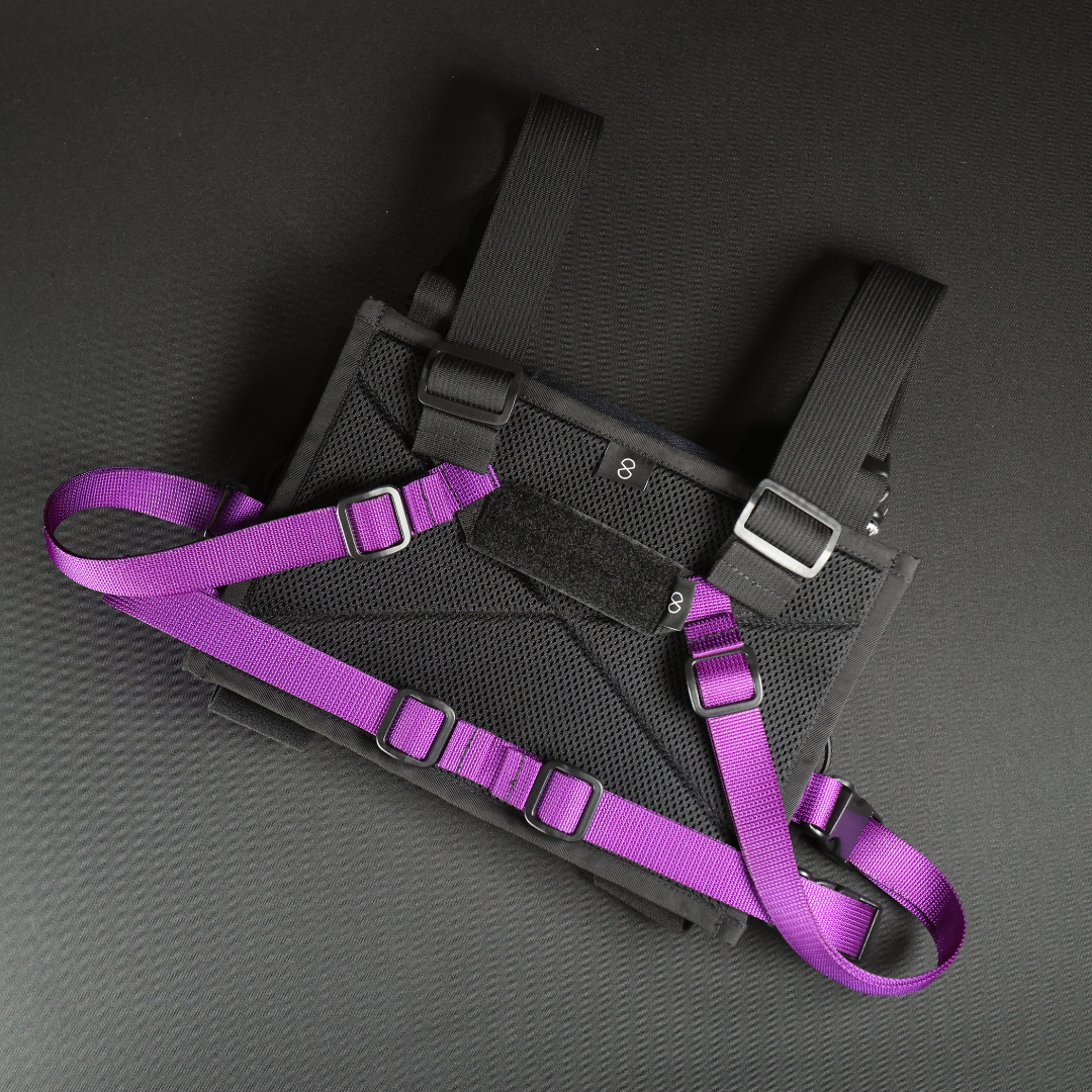 Chest Rig Type 3 (Black/Navy/Purple)