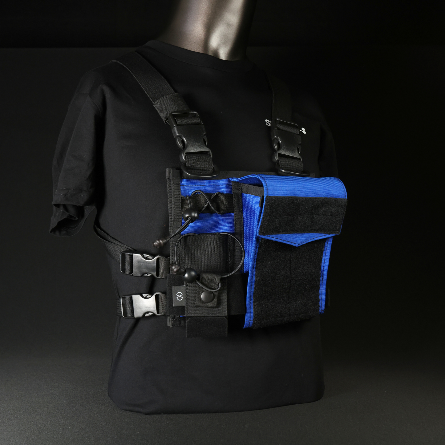 Chest Rig Type 2 (BLK/BLUE)