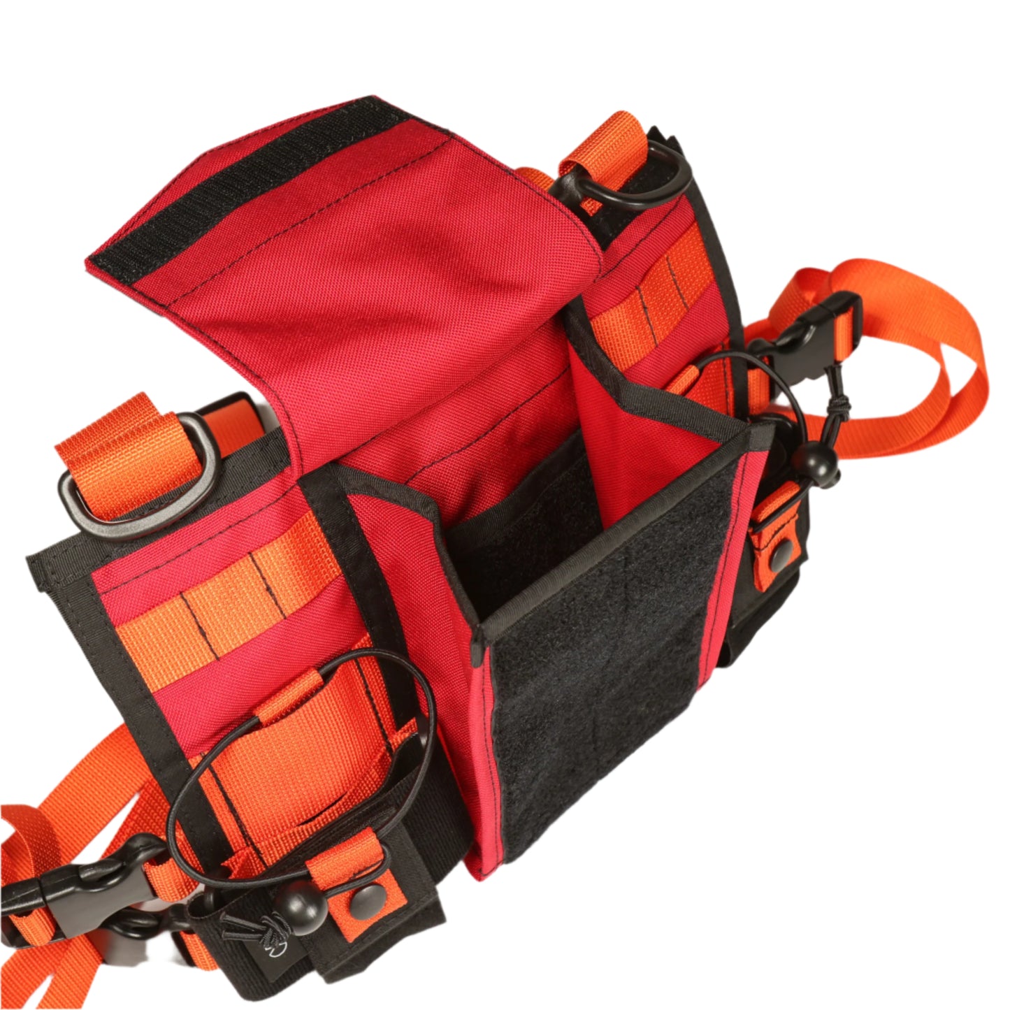 Chest Rig Type 3 (Black/Red/Orange)