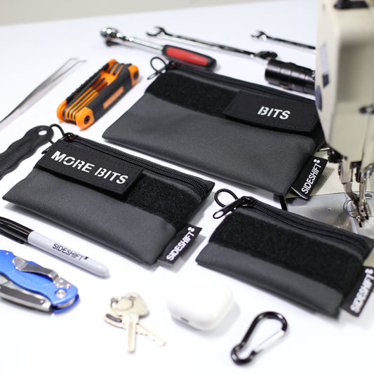 Organiser Pouches (3-Pack in Dark Grey)