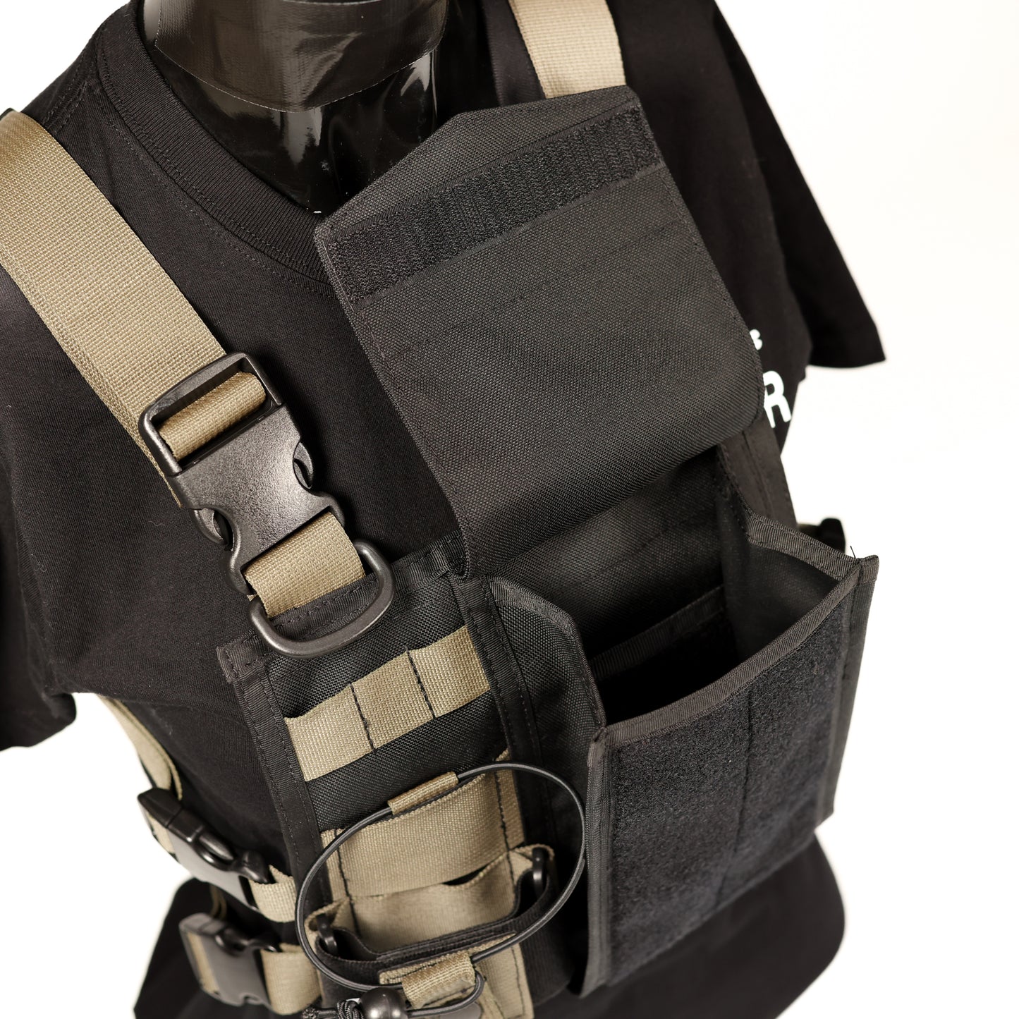 Chest Rig Type 2 (BLACK/KHAKI)