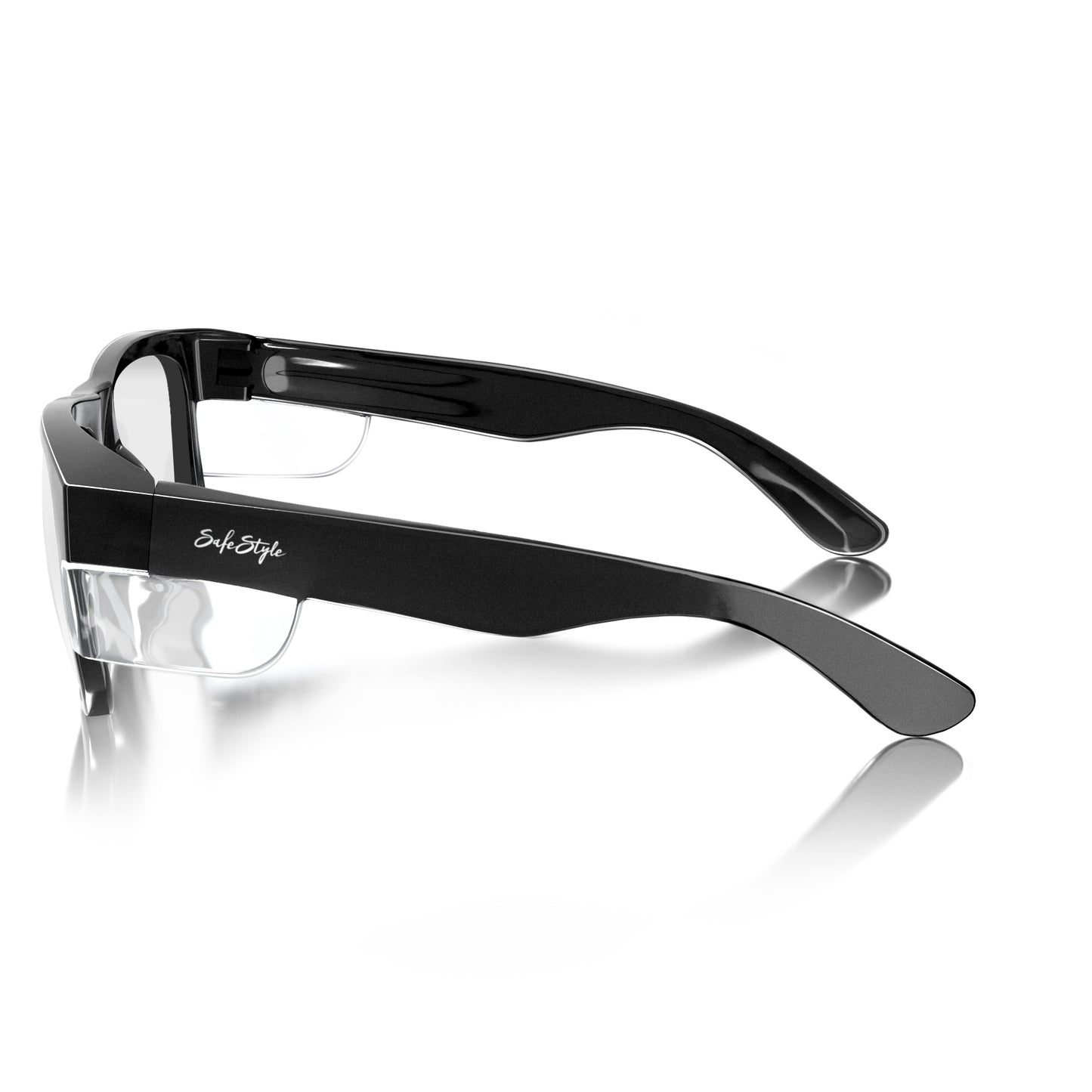 Sideshift Gear SafeStyle Fusions Black Frame Clear Lens