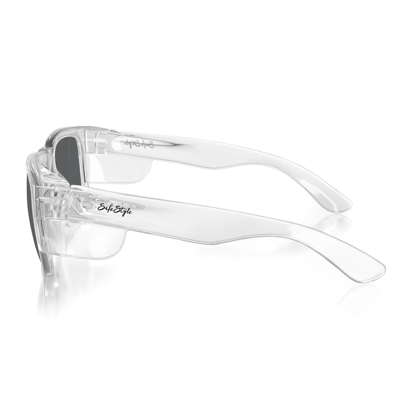 Sideshift Gear SafeStyle Fusions Clear Frame Polarised Lens