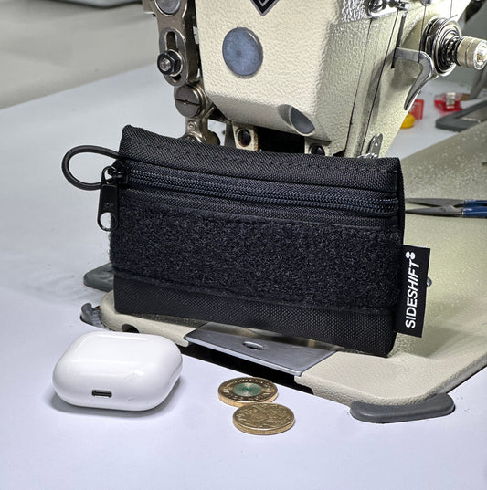 Pocket Pouch in Black w/ Front Loop