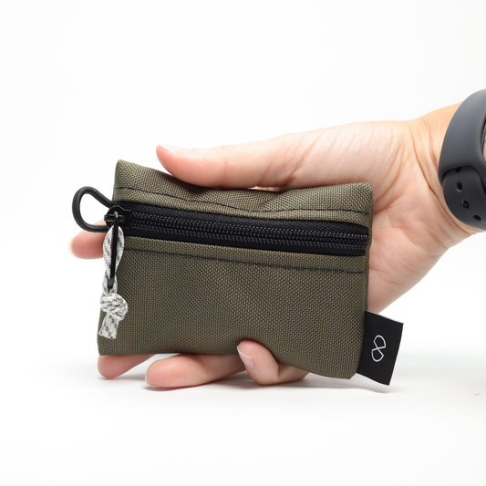 Tiny Pocket Pouch (#027) Ranger Green/Black