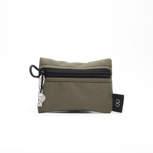 Tiny Pocket Pouch (#027) Ranger Green/Black