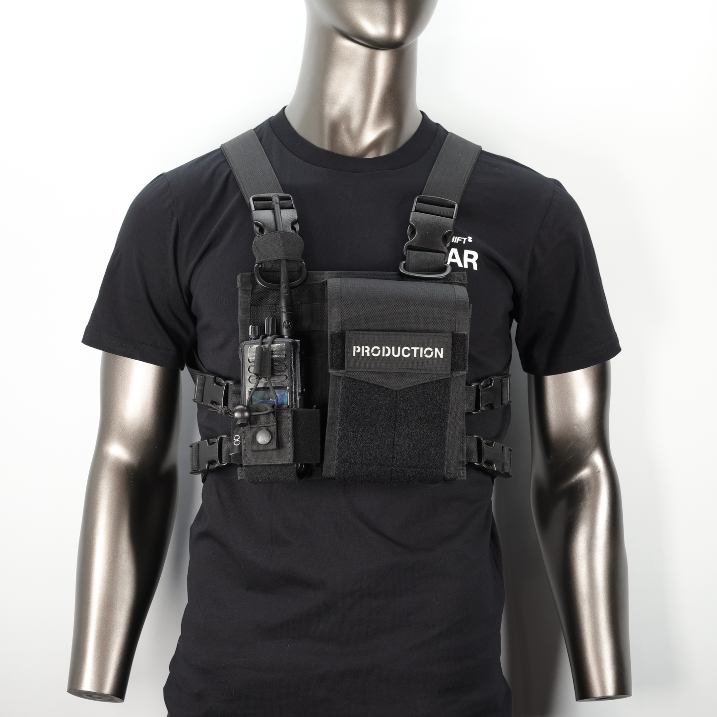 Chest Rig Type 2 (Black/Royal Blue)