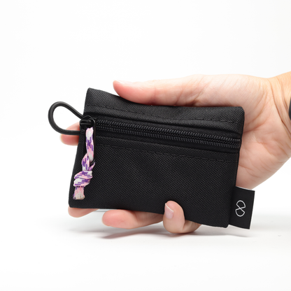 Tiny Pocket Pouch (#032) Black/Black