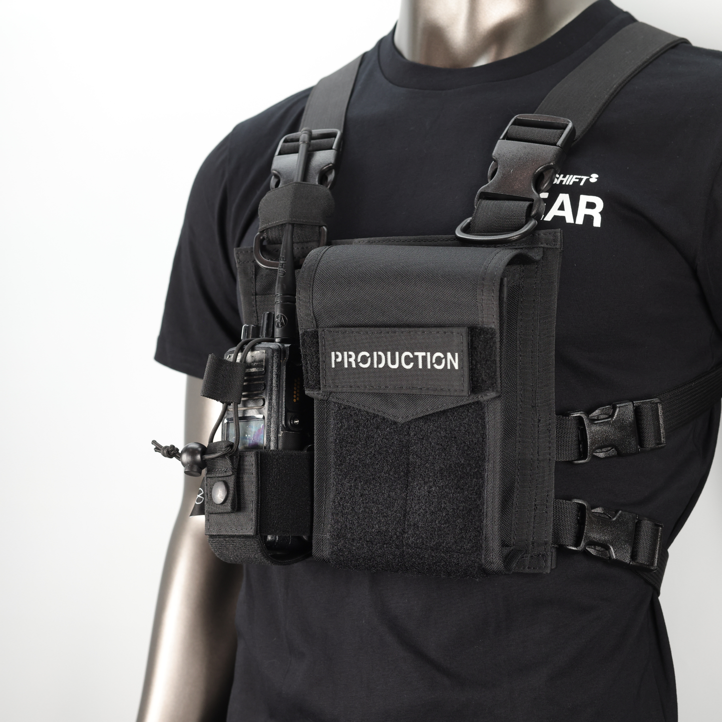 Chest Rig Type 2 (Black/Royal Blue)