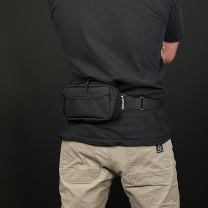 Waist Pack (Black/Black with Loop)
