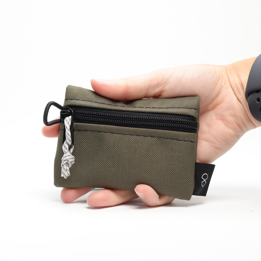 Tiny Pocket Pouch (#037) Ranger Green/Black