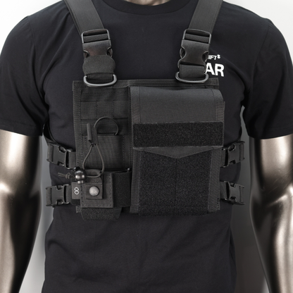 Chest Rig Type 2 (Black/Royal Blue)