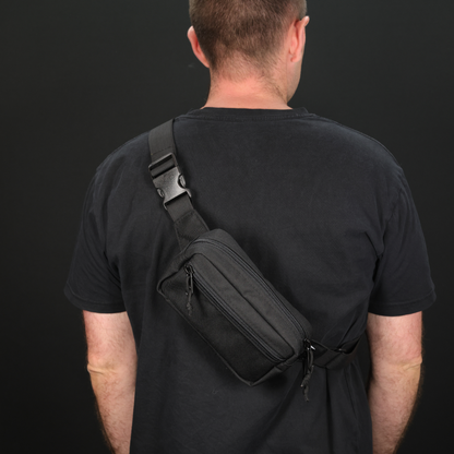 Waist Pack (Black/Black with Loop)