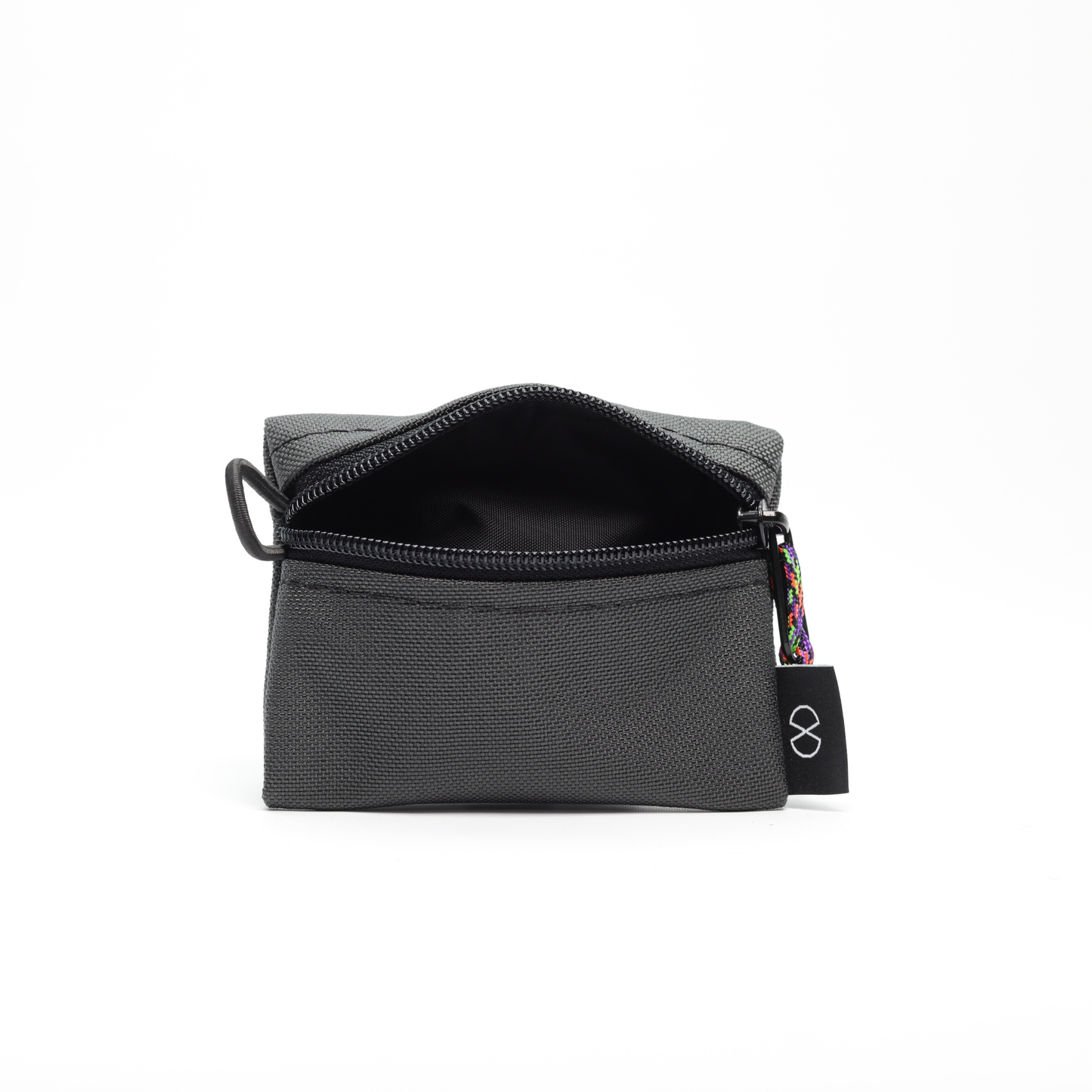 Tiny Pocket Pouch (#042) Dark Grey/Black