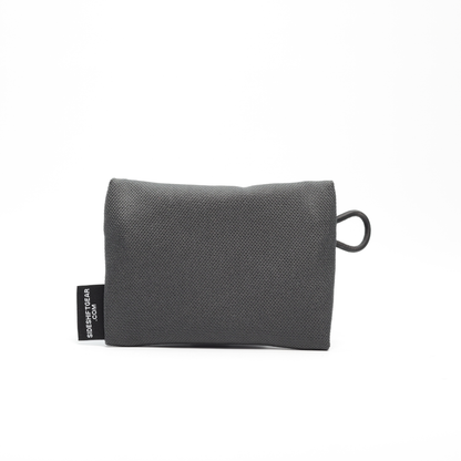 Tiny Pocket Pouch (#042) Dark Grey/Black