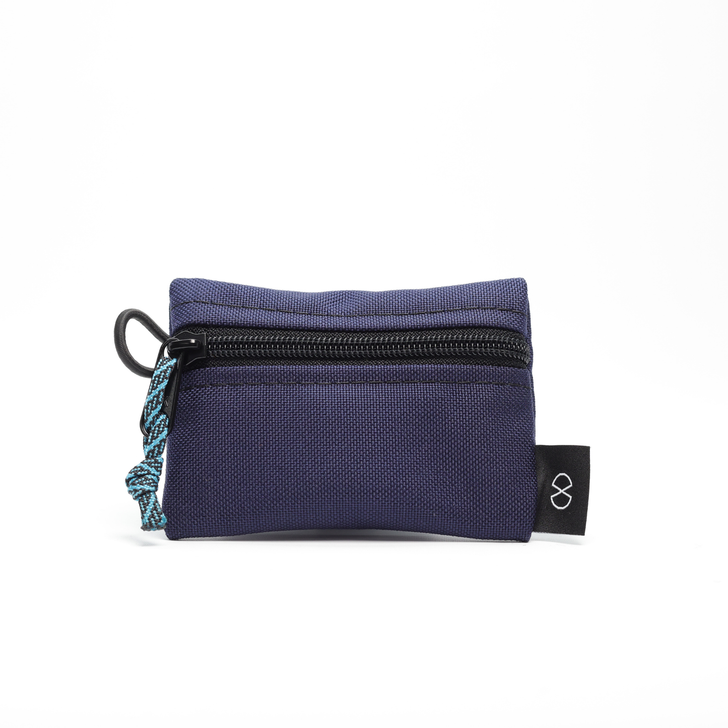 Tiny Pocket Pouch (#044) Navy/Flo Orange