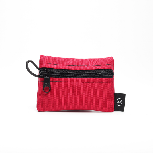 Tiny Pocket Pouch (#047) Red/Black