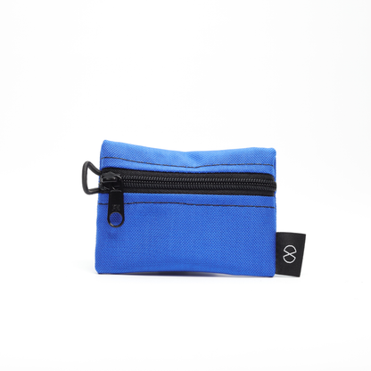 Tiny Pocket Pouch (#048) Royal Blue/Flo Yellow