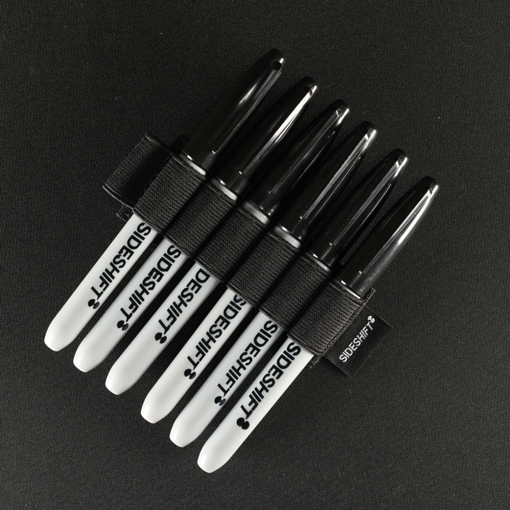 Sharpie/AA Battery Elastic Card