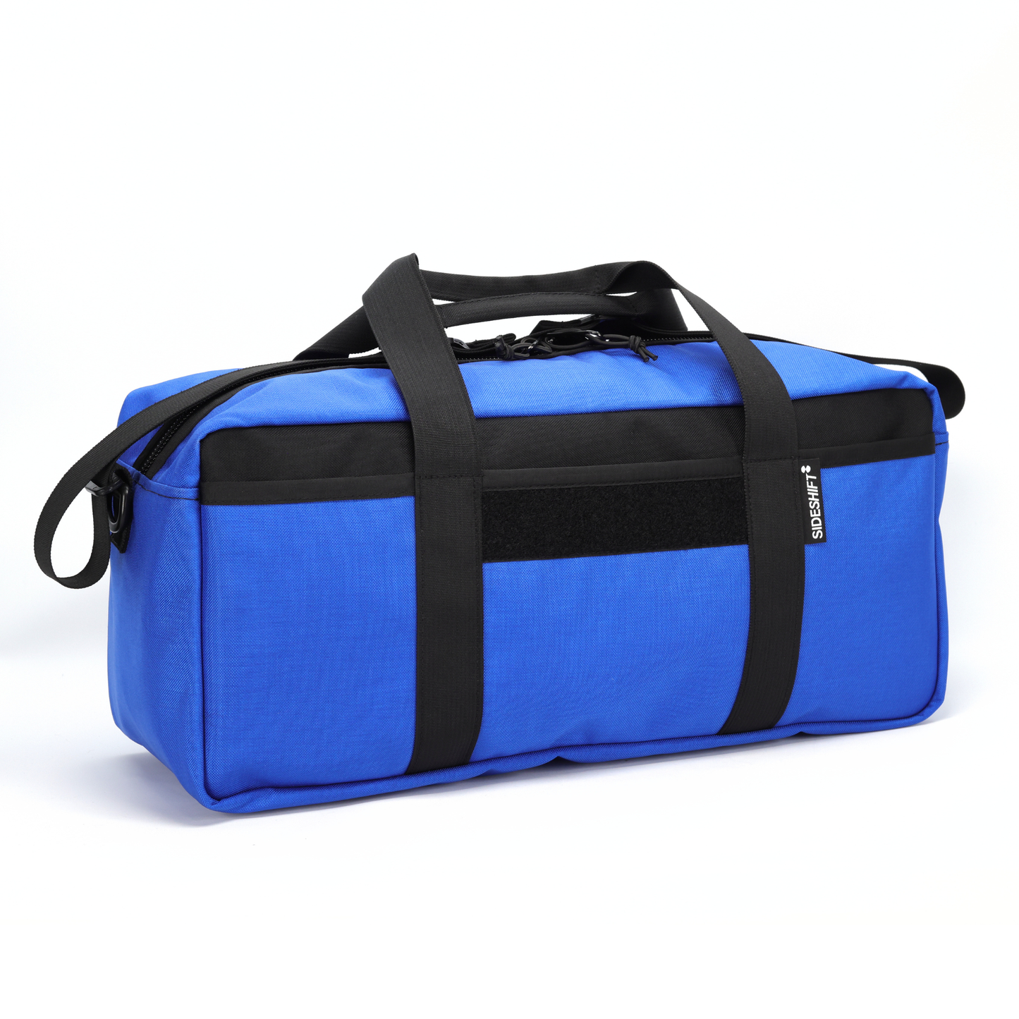 20L Essentials Duffel #002 (Black on Royal Blue)