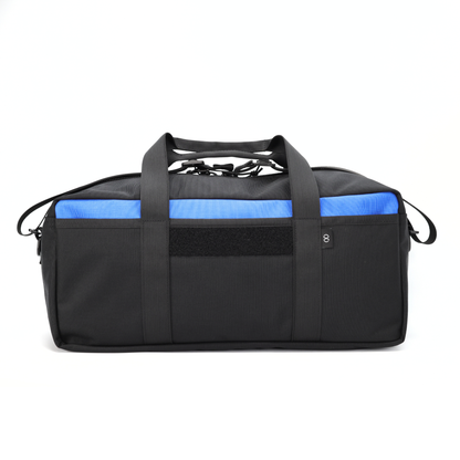 20L Essentials Duffel #003 (Royal Blue on Black)