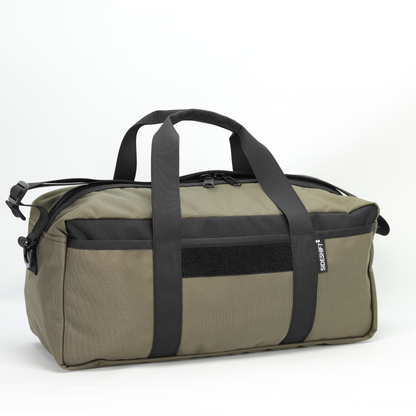 20L Essentials Duffel #004 (Black on Ranger Green)