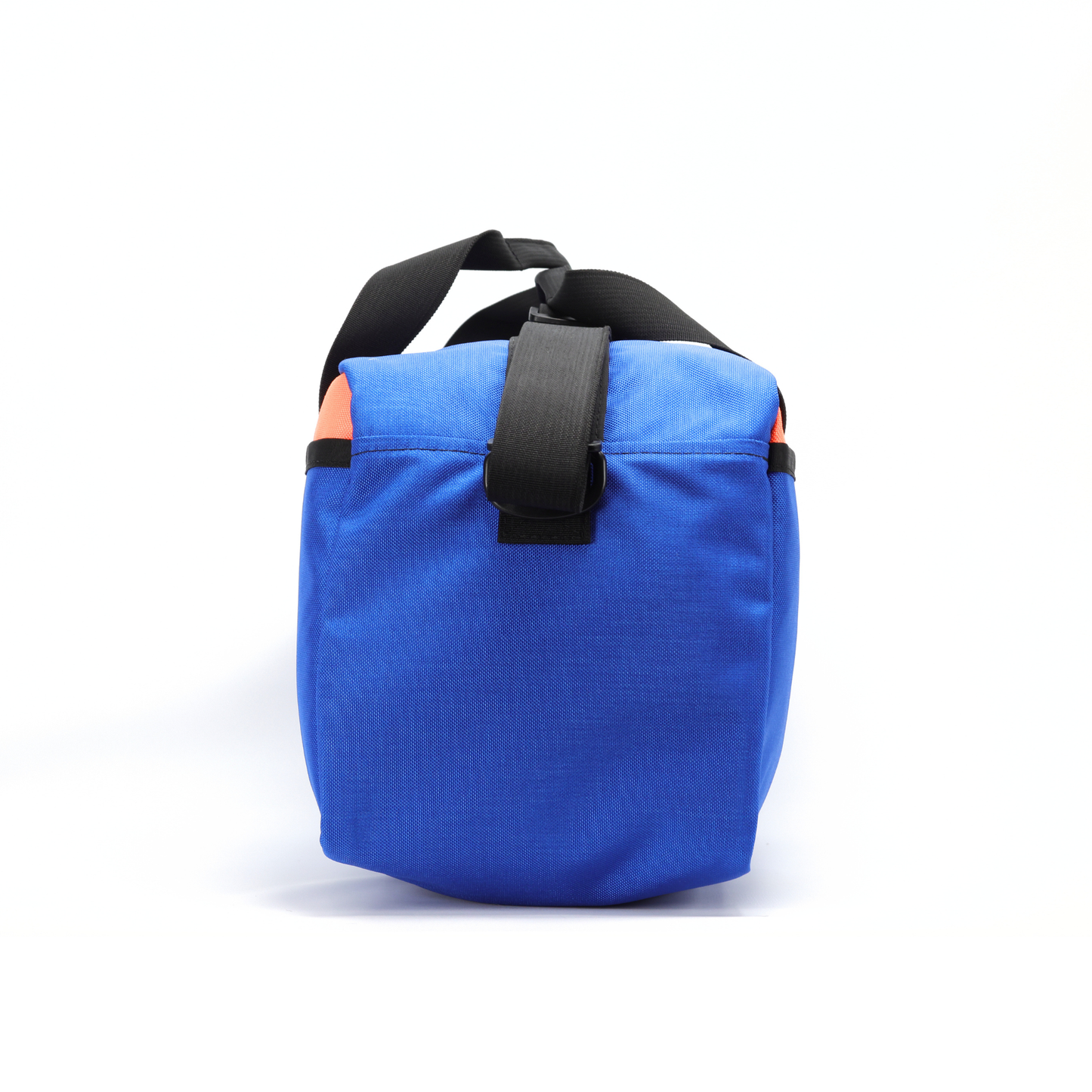 20L Essentials Duffel #005 (Flo Orange on Royal Blue)