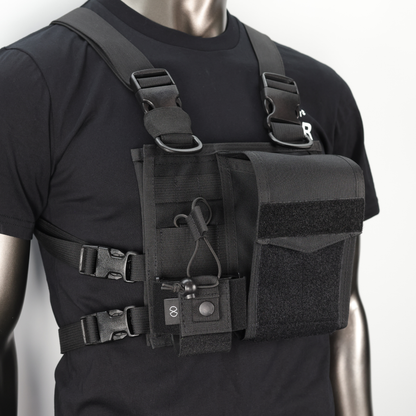 Chest Rig Type 2 (Black/Royal Blue)