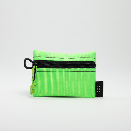 Tiny Pocket Pouch (#053) Flo Green/Flo Orange