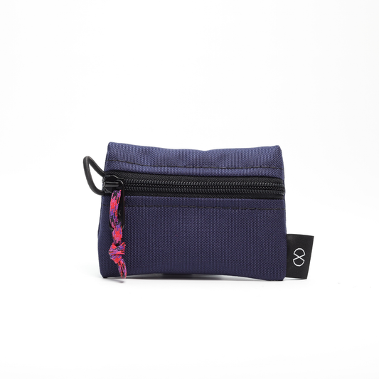 Tiny Pocket Pouch (#056) Navy/Dark Grey