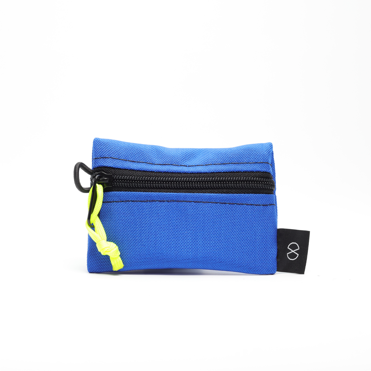 Tiny Pocket Pouch (#061) Royal Blue/Flo Yellow