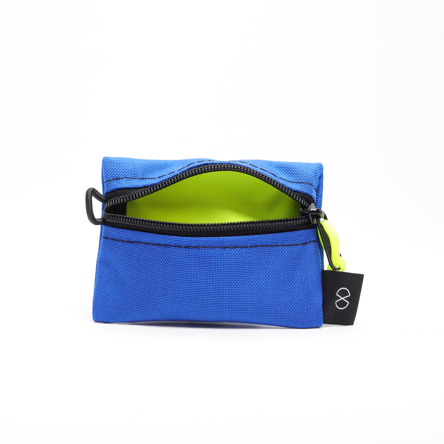Tiny Pocket Pouch (#061) Royal Blue/Flo Yellow