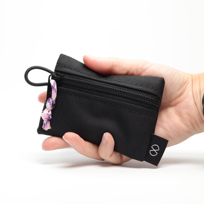 Tiny Pocket Pouch (#006) Black/Black