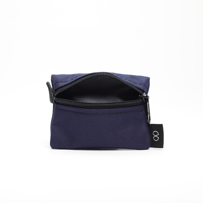 Tiny Pocket Pouch (#066) Navy/Dark Grey