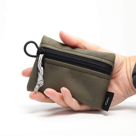Tiny Pocket Pouch (#007) Ranger Green/Black