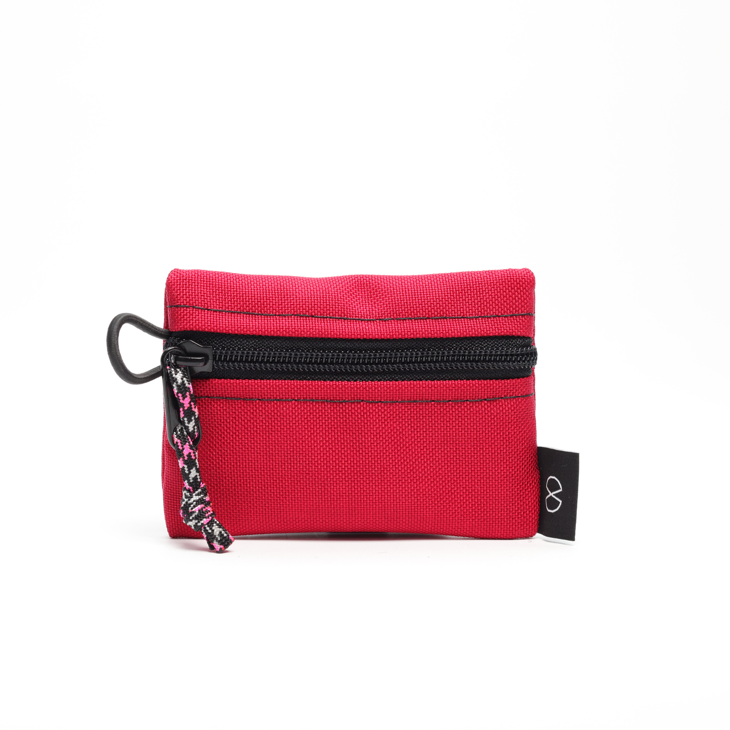 Tiny Pocket Pouch (#008) Red/Flo Orange