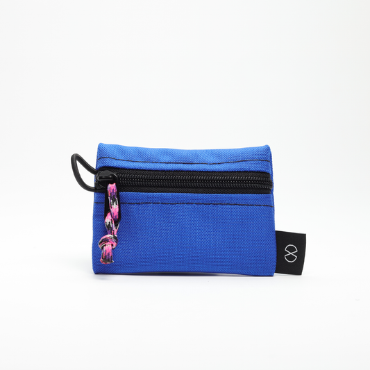 Tiny Pocket Pouch (#011) Royal Blue/Black