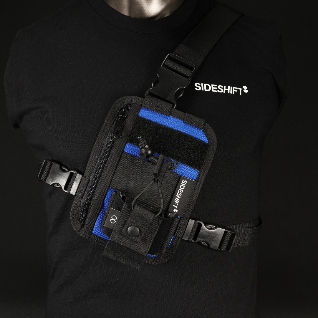 Chest Rig Type 6 (T6) (Royal Blue - Left Shoulder)