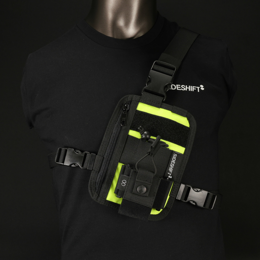 Chest Rig Type 6 (T6) (Flo Yellow - Left Shoulder)