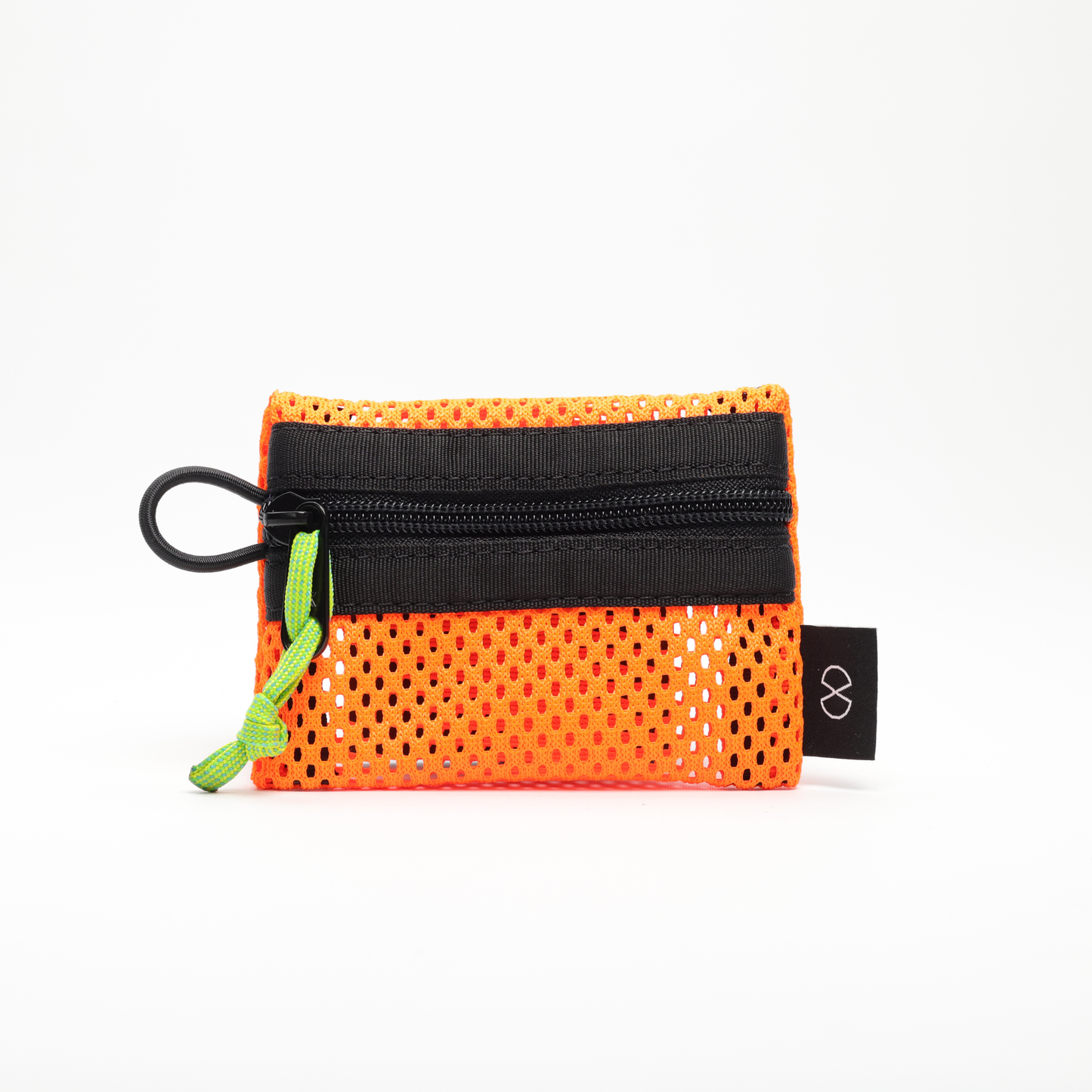 Tiny Pocket Pouch (#013) Flo Orange Mesh