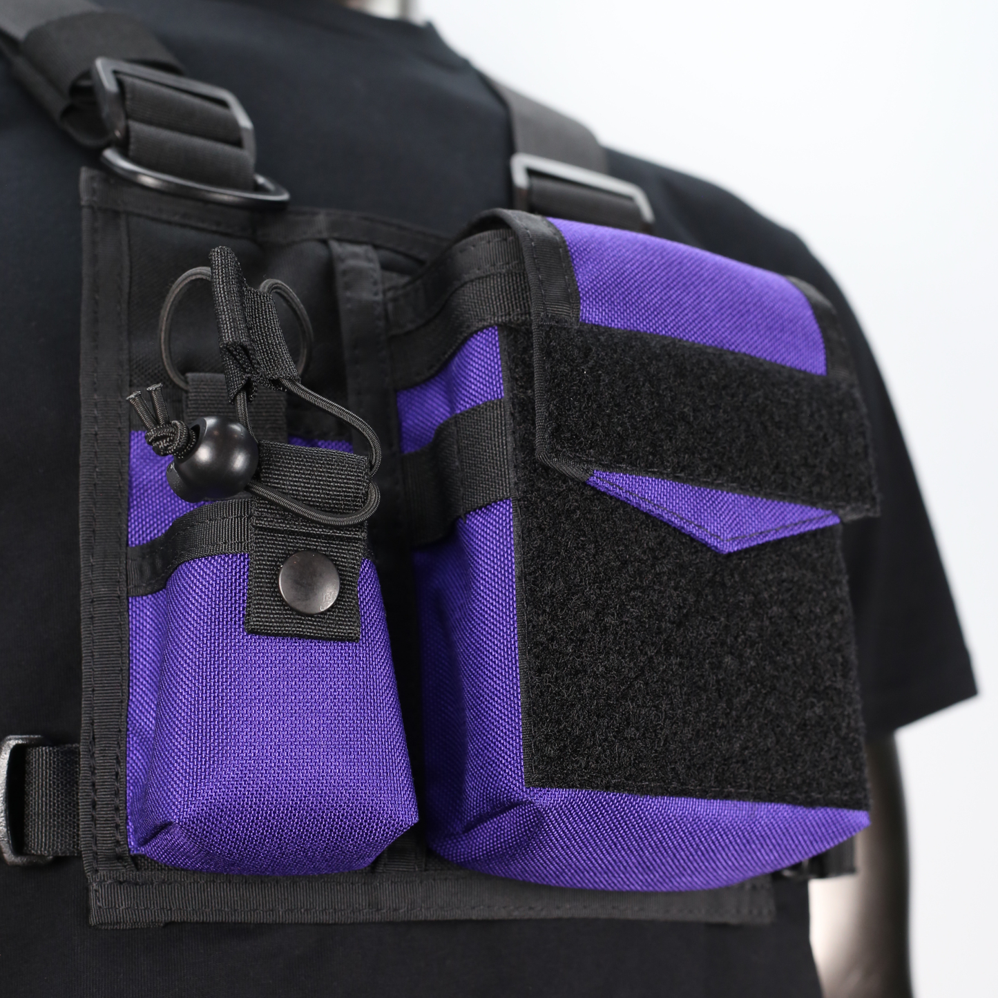 Chest Rig Type 4 (Black/Purple)