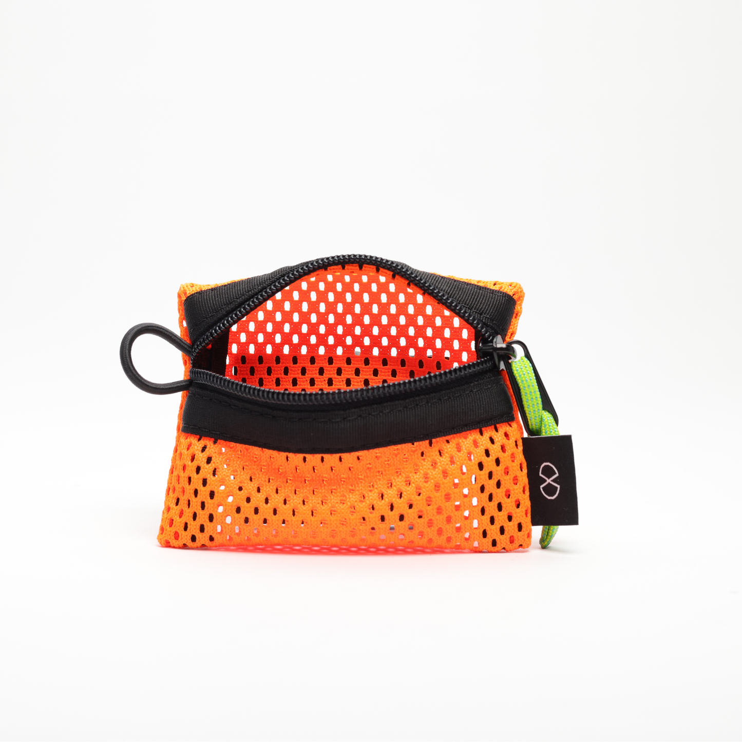 Tiny Pocket Pouch (#013) Flo Orange Mesh