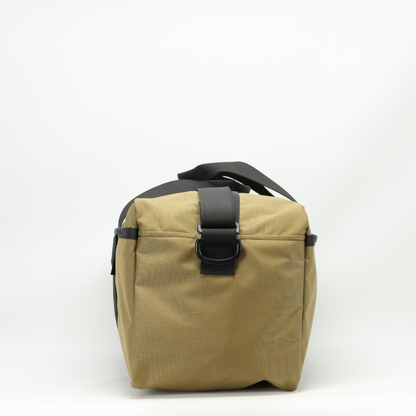 20L Essentials Duffel #006 (Black on Khaki)