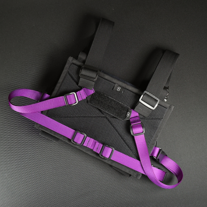 Chest Rig Type 3 (Black/Navy/Purple)